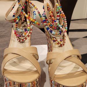 Size 9 wedge sandals